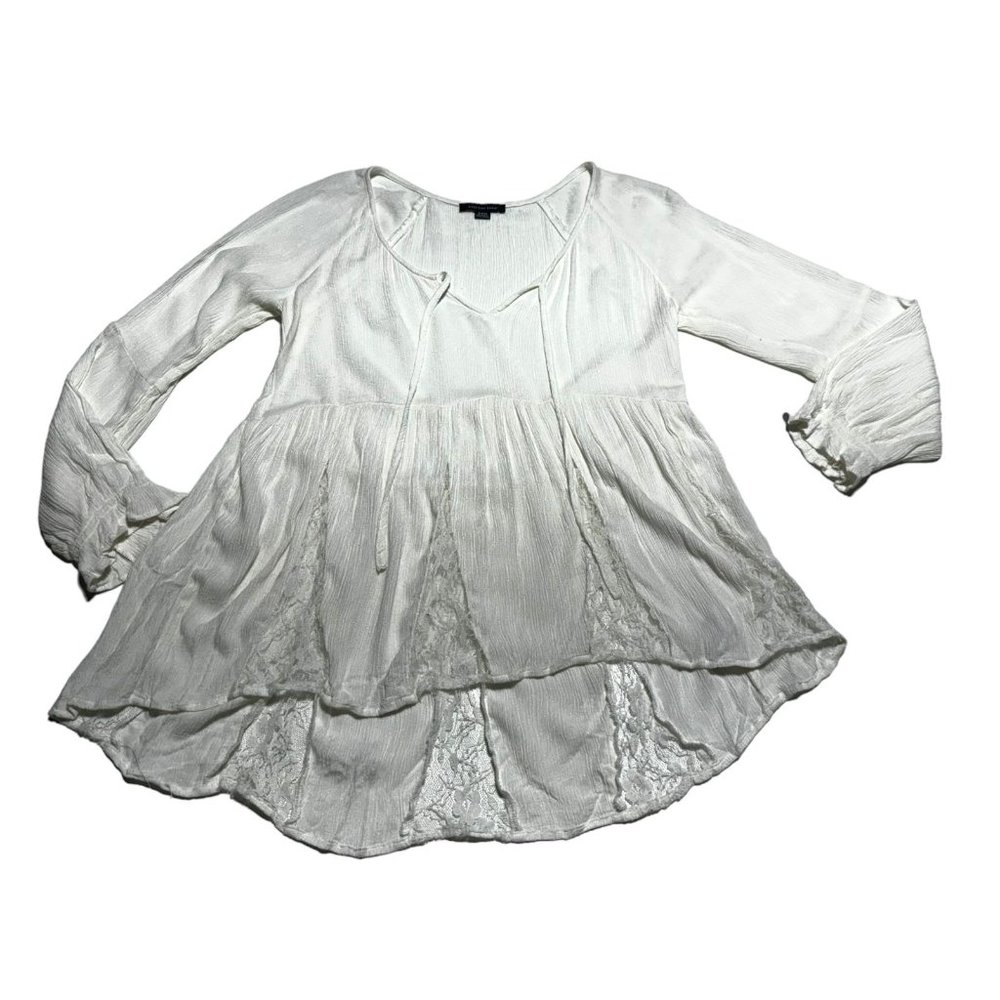 American Eagle Ivory Tunic Size Small